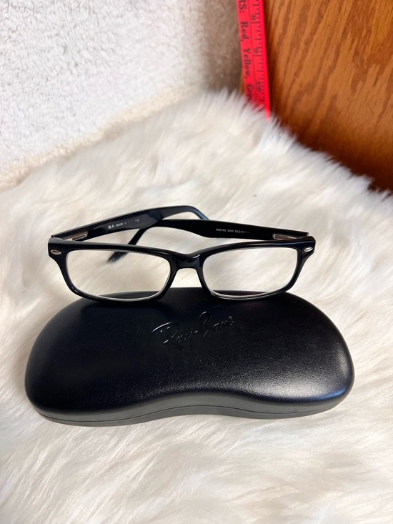 Ray-Ban Accessories - Ray-Ban Black Rectangular Wayfarer Eyeglasses